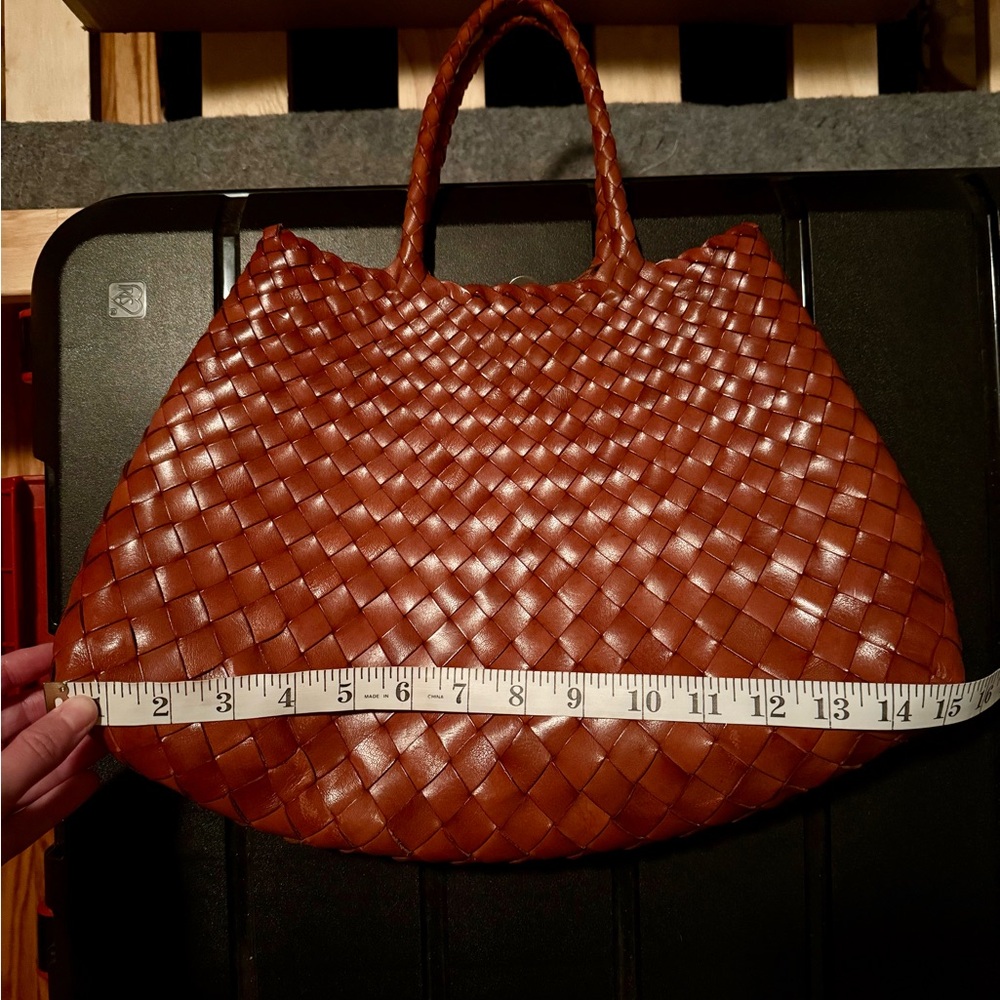 Dragon Diffusion Santa Croce Small Tan Bag - Picture 12 of 14